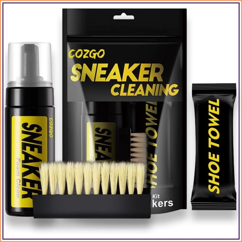 Shoe Cleaner - Schuhreinigungsset für Sneaker, Wasserfreier Schaumreiniger 5,3