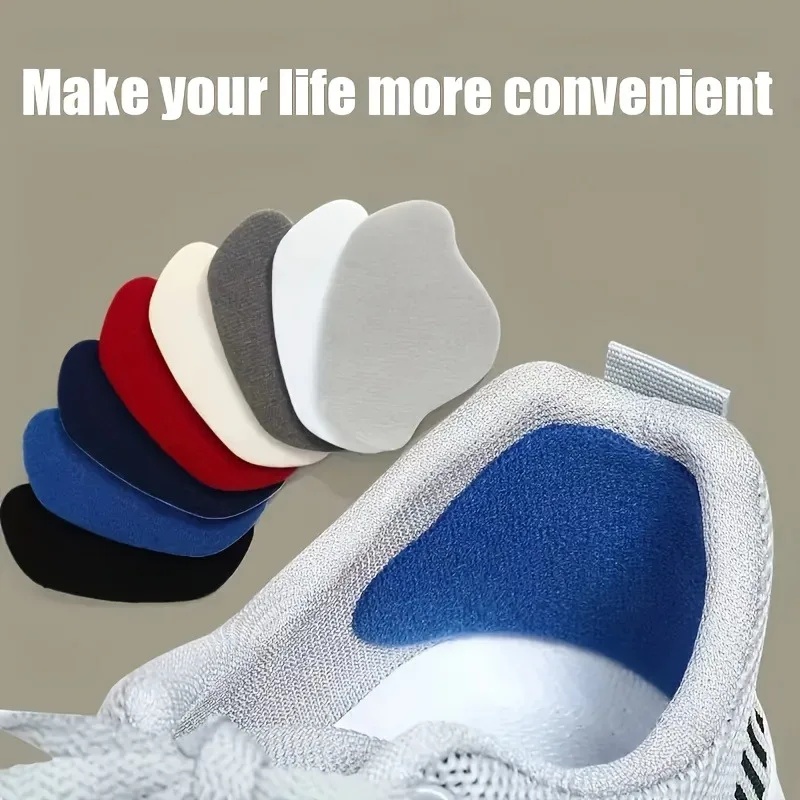 Sneaker Protector - 6 Stück Sneaker-Fersen-Reparatur-Patches, verschleißfeste Schuhfersenschutz-Aufkleber zur