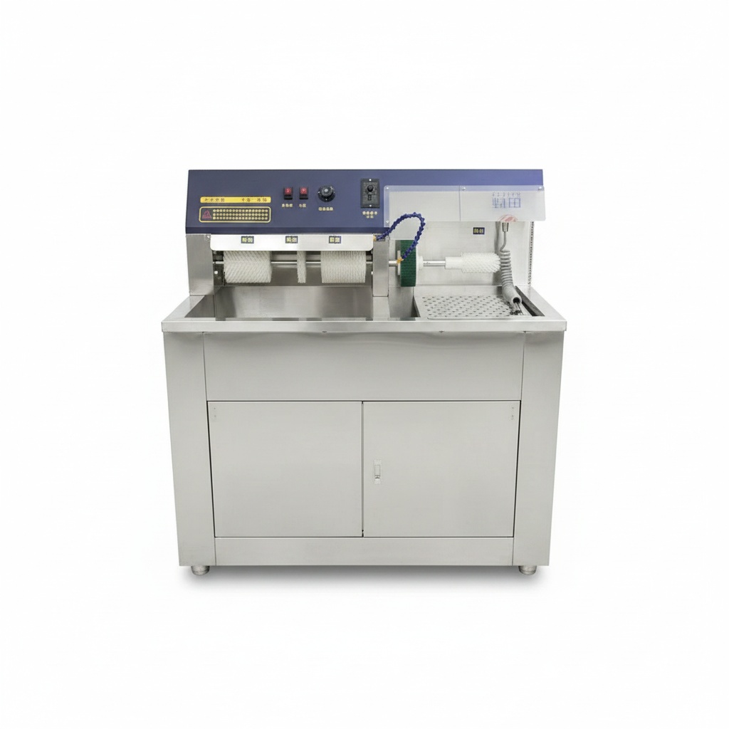 Shoe Cleaner - Kommerzielle Schuhwaschmaschine, automatische Schuhreinigungsmaschine aus Edelstahl,