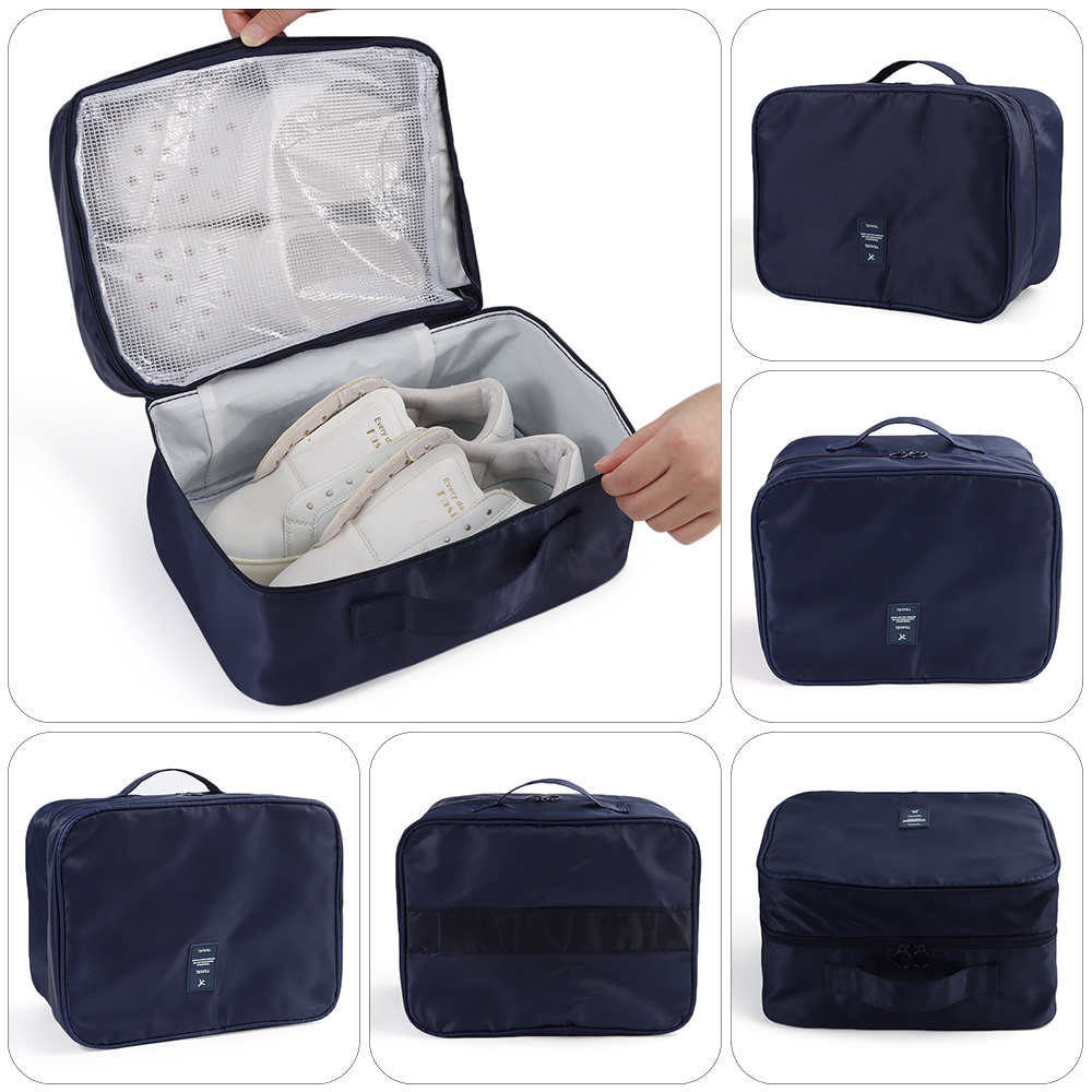 Sneaker Box - Verbesserte Mehrschichtige Reise-Schuhtasche Wasserdichte Reißverschluss-Sneaker-Aufbewahrungstasche Robuste